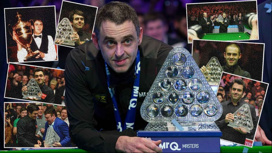 Ronnie O'Sullivan wins his eighth Masters title