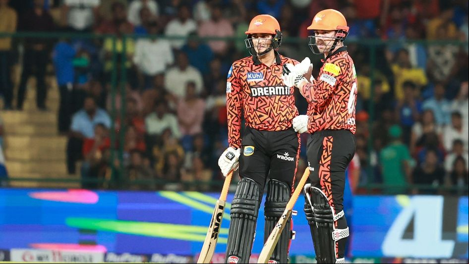 Abhishek Sharma and Travis Head of Sunrisers Hyderabad
