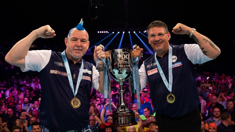 Peter Wright and Gary Anderson won the World Cup of Darts for Scotland (Picture: Stefan Strassenberg/PDC Europe)