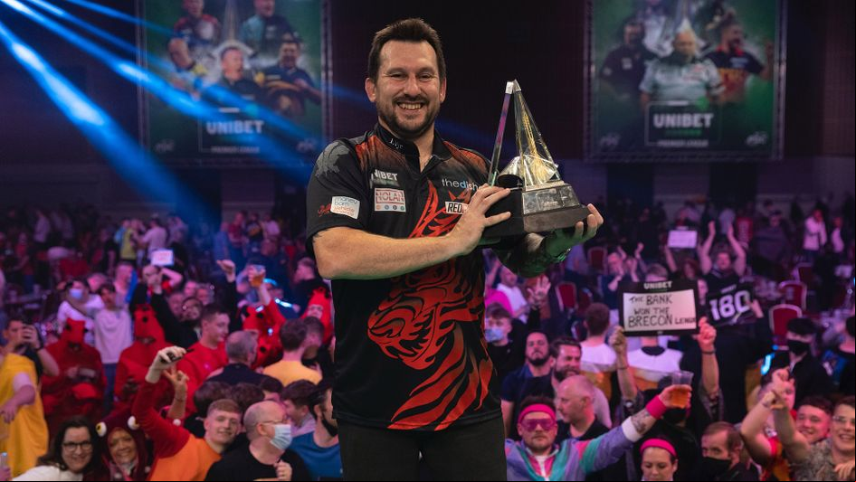 Jonny Clayton is the Premier League champion (Picture: Lawrence Lustig/PDC)