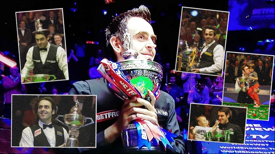 Ronnie O'Sullivan is world champion for a sixth time