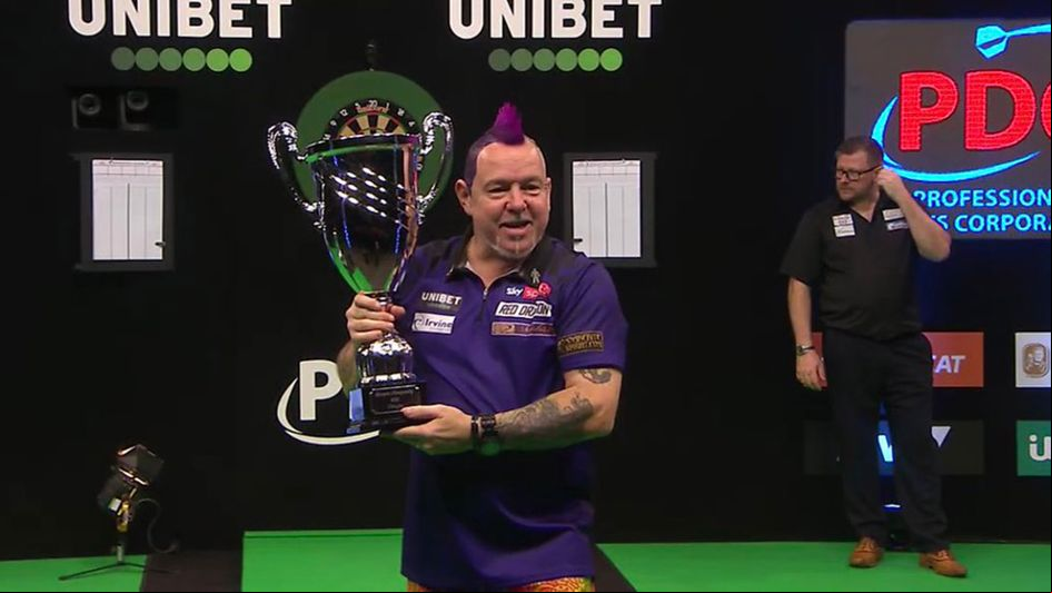 Peter Wright is European champion