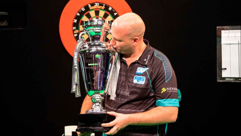 Rob Cross is the European champion (Picture: Kais Bodensieck/PDC Europe)