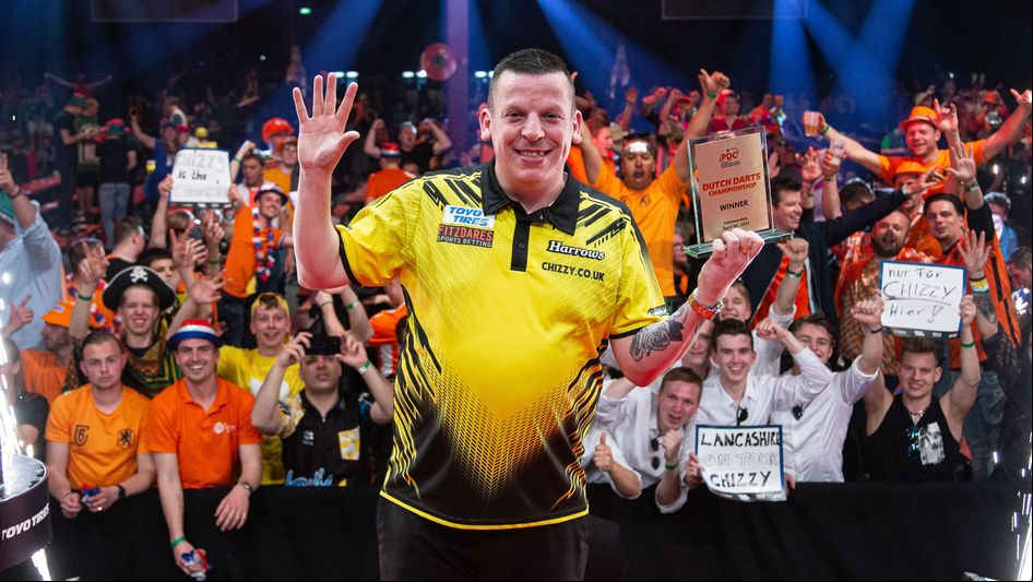 Dave Chisnall wins the Dutch Darts Championship (Picture: Jonas Hunold/PDC Europe)