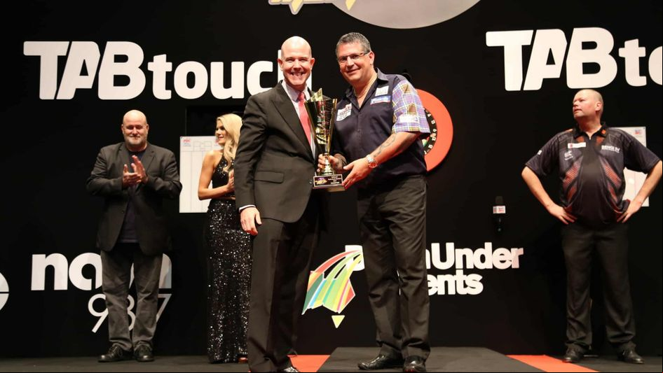 Gary Anderson wins the Perth Darts Masters (Pic: Emma Morley/Craig Stevens, DPA/PDC)