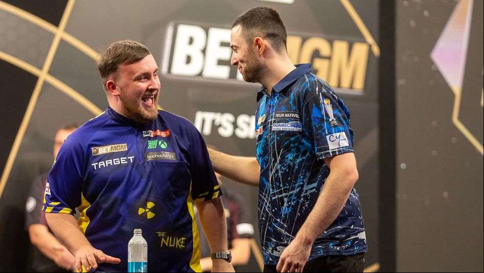 Luke Littler and Luke Humphries (Picture: Simon O'Connor/PDC)