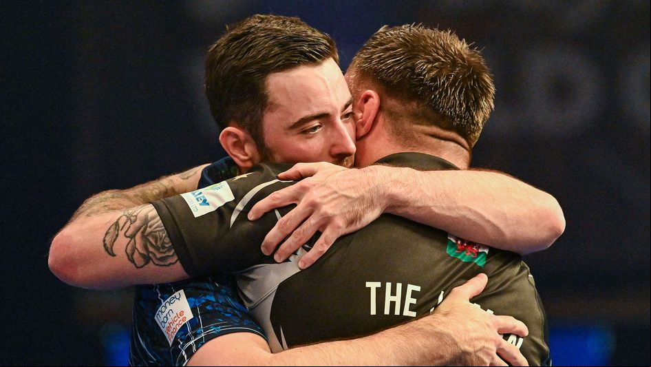 Luke Humphries and Gerwyn Price