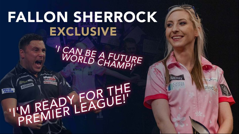 Scroll down to read or watch the Fallon Sherrock interview