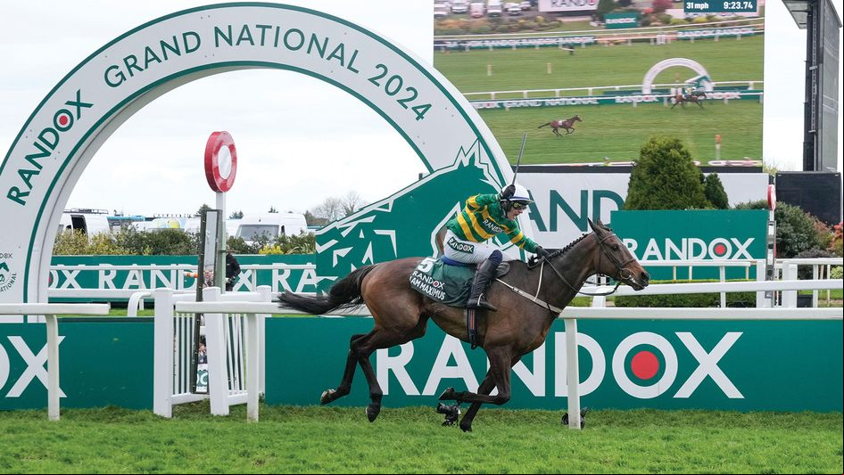 I Am Maximus winning the 2024 Grand National