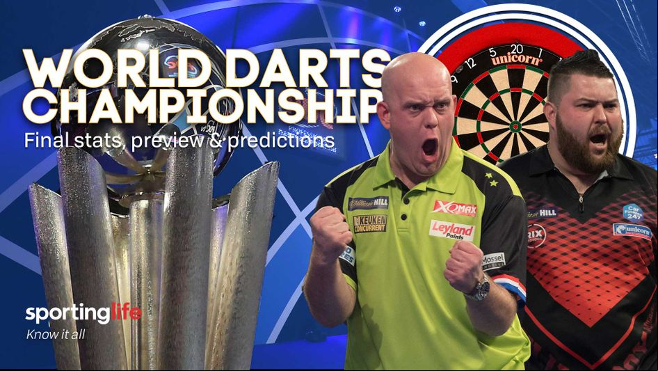 Michael van Gerwen takes on Michael Smith in the World Darts Championship final