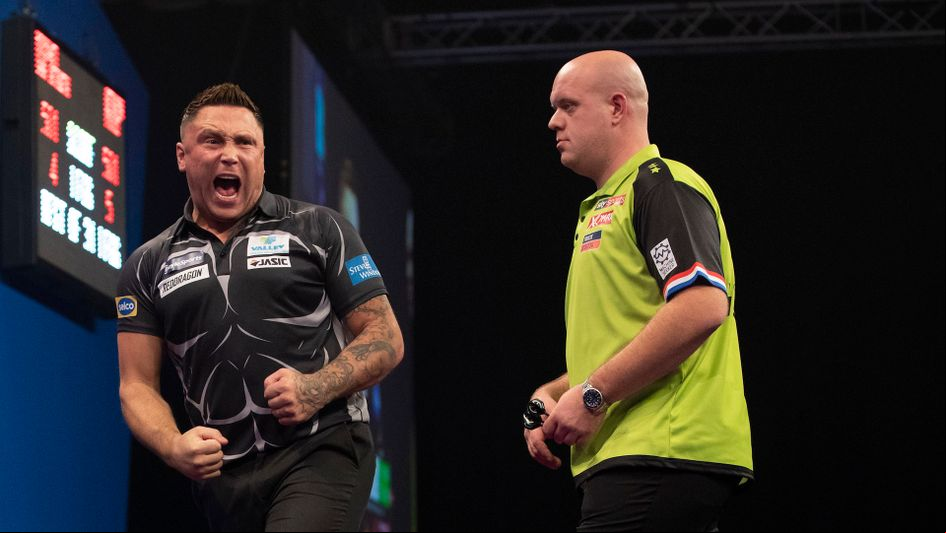 Gerwyn Price defeated Michael van Gerwen (Picture: Lawrence Lustig/PDC)